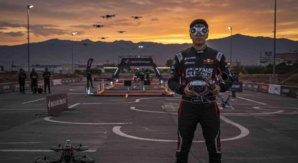 carreras con drones